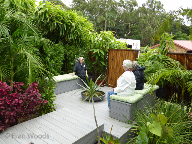 Helen and John's garden in Mollymook