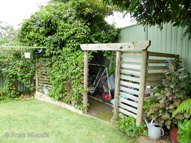 Debbie and Mark's garden in Mollymook