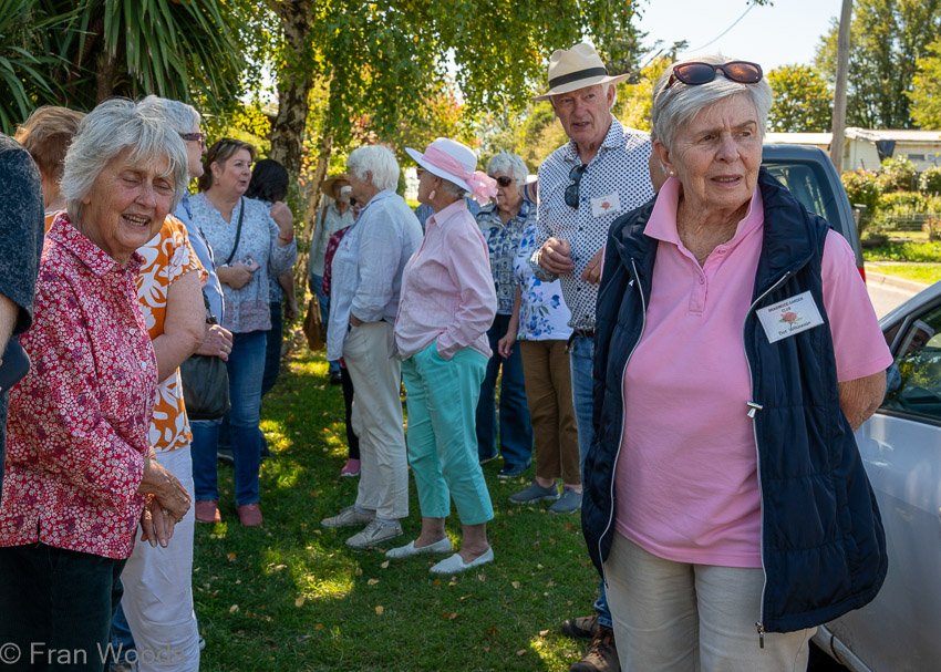 Historic garden in Park Lane