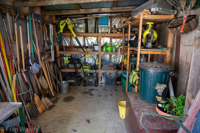 Historic garden in Park Lane