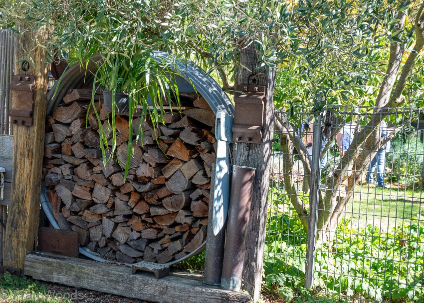 Historic garden in Park Lane