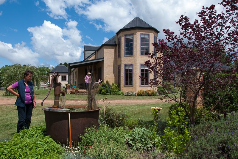 Bev Lightfoot's garden in Braidwood.