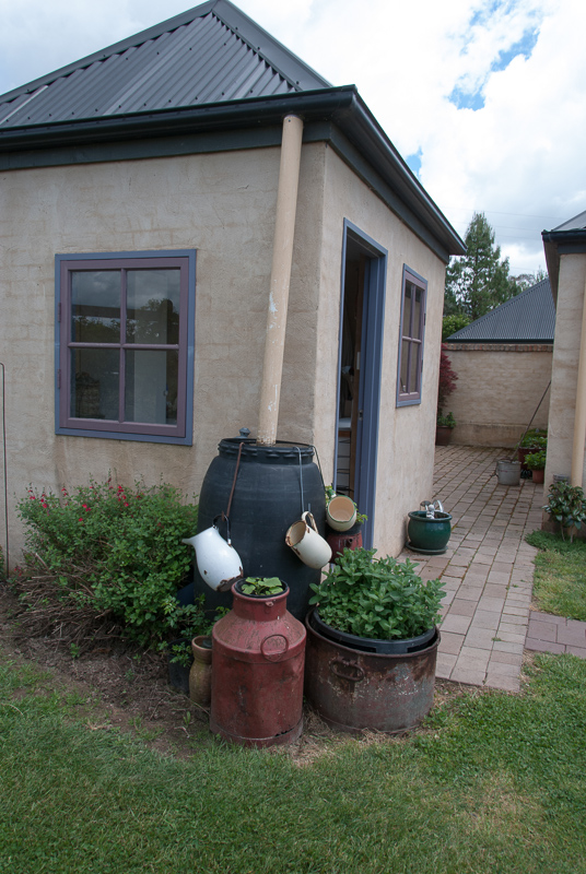 Bev Lightfoot's garden in Braidwood.