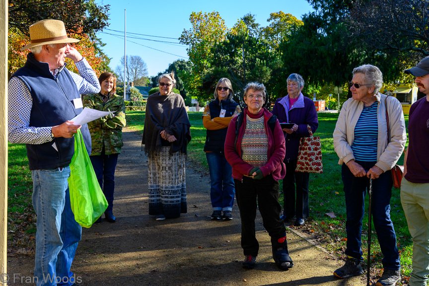 Braidwood Garden Club Tree Walk, 6 May2022.