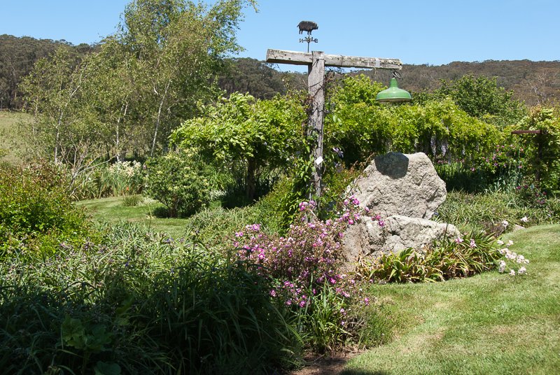 Open Gardens of Australia. Kate Chinnick's garden (Tudor Valley) on Tudar Valley Rd near Braidwood.