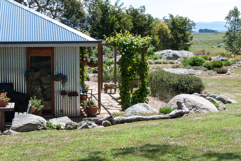 Open Gardens of Australia. Robyn Sim's garden (Green Farm) on Reidsdale Rd off Araluen Rd near Braidwood.