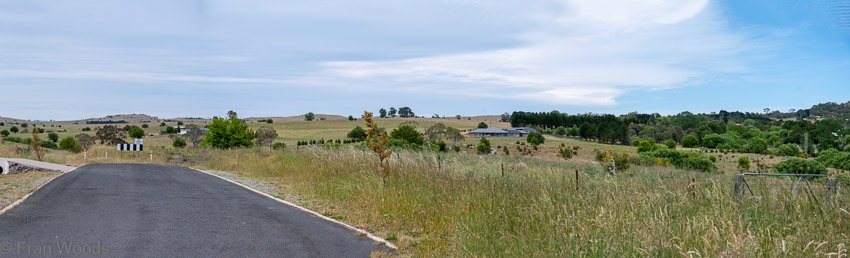 View from entrance to Braidwood Ridge